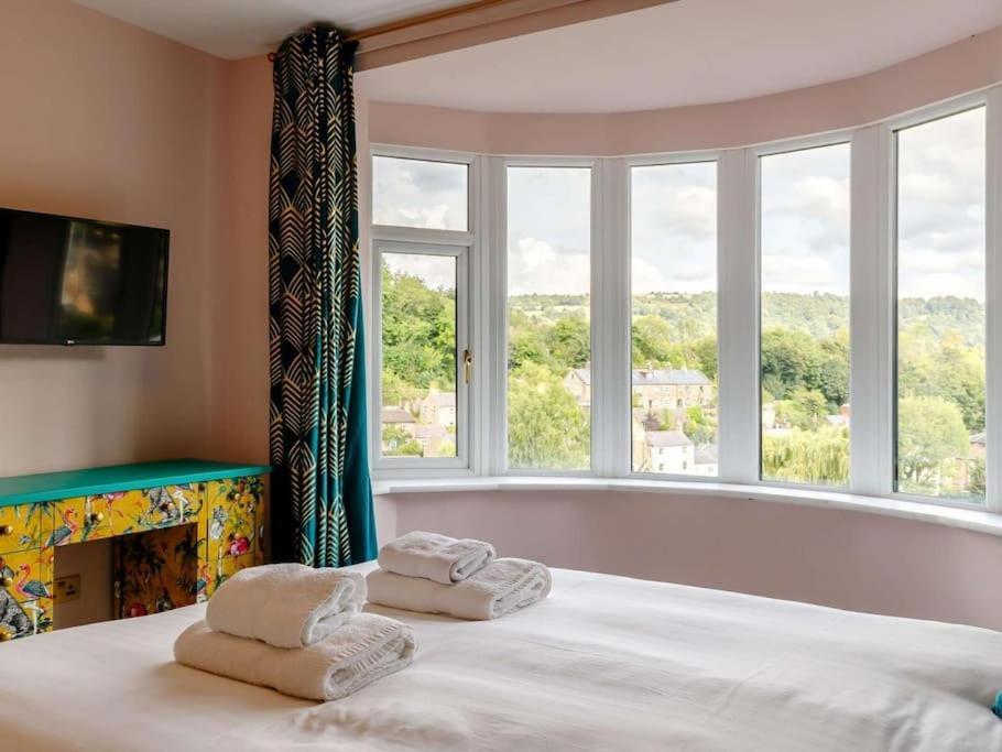 Dawns House Cromford, Peak District, Hot Tub, For 6 - Stunning Views Daire Dış mekan fotoğraf